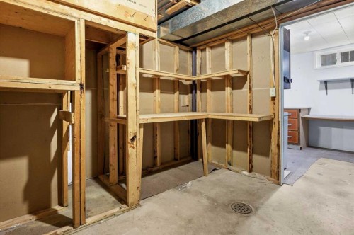 96 Jensen Crescent Ne, Airdrie, AB - Indoor Photo Showing Basement