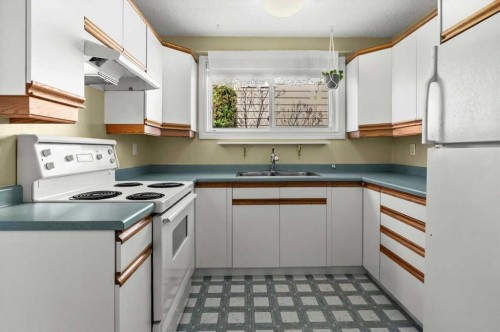 96 Jensen Crescent Ne, Airdrie, AB - Indoor Photo Showing Kitchen With Double Sink