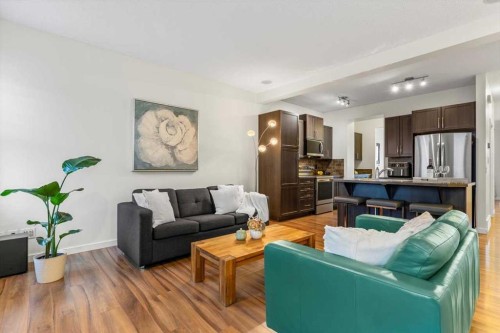 1303 New Brighton Park Se, Calgary, AB - Indoor Photo Showing Living Room