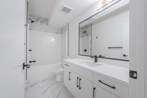 137 Saddlecrest Circle Ne, Calgary, AB - Indoor Photo Showing Bathroom
