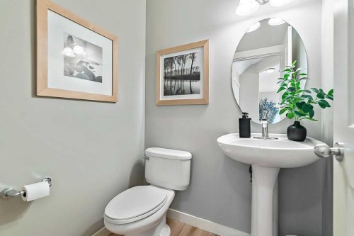 87 Chaparral Grove Se, Calgary, AB - Indoor Photo Showing Bathroom