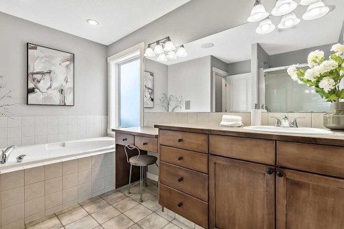 87 Chaparral Grove Se, Calgary, AB - Indoor Photo Showing Bathroom