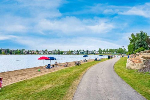 87 Chaparral Grove Se, Calgary, AB - Outdoor With Body Of Water With View