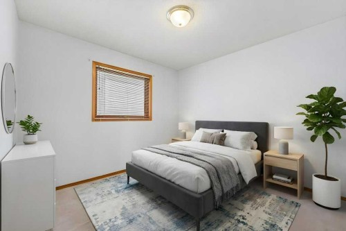 9119 Scurfield Drive Nw, Calgary, AB - Indoor Photo Showing Bedroom