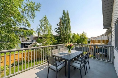 9119 Scurfield Drive Nw, Calgary, AB - Outdoor With Deck Patio Veranda With Exterior
