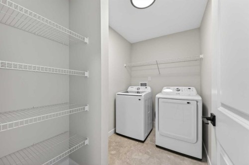 420 Lewiston Landing Ne, Calgary, AB - Indoor Photo Showing Laundry Room