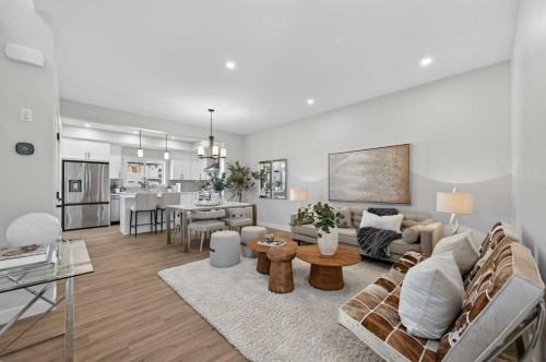 420 Lewiston Landing Ne, Calgary, AB - Indoor Photo Showing Living Room