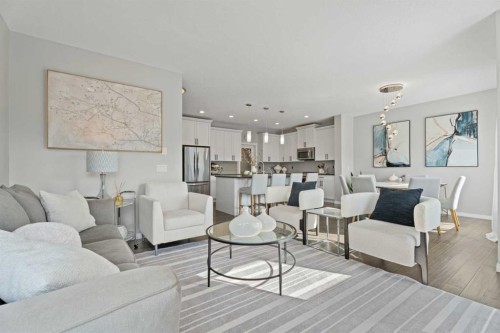 11 Mount Rae Heights, Okotoks, AB - Indoor Photo Showing Living Room