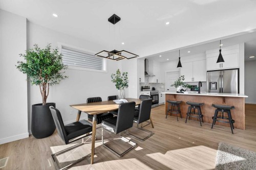 473 Lewiston Landing Ne, Calgary, AB - Indoor Photo Showing Dining Room