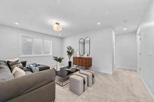 473 Lewiston Landing Ne, Calgary, AB - Indoor Photo Showing Living Room