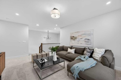 473 Lewiston Landing Ne, Calgary, AB - Indoor Photo Showing Living Room