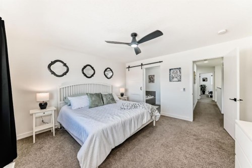 37 Legacy Glen Point Se, Calgary, AB - Indoor Photo Showing Bedroom