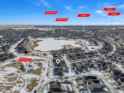 23 Copperpond Square Se, Calgary, AB - Outdoor With View