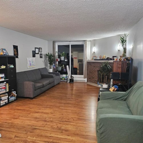 203-511 56 Avenue Sw, Calgary, AB - Indoor Photo Showing Living Room