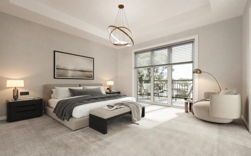 14 Bridges Way, Langdon, AB - Indoor Photo Showing Bedroom