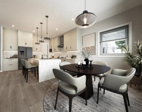 14 Bridges Way, Langdon, AB - Indoor Photo Showing Dining Room