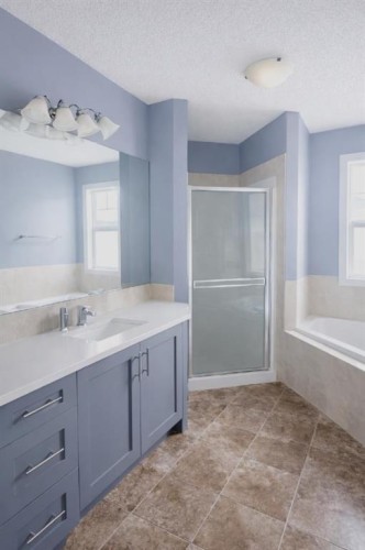 1580 New Brighton Drive Se, Calgary, AB - Indoor Photo Showing Bathroom