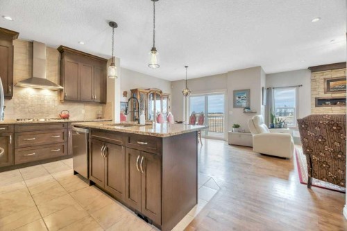 636 Muirfield Crescent, Lyalta, AB - Indoor Photo Showing Kitchen With Upgraded Kitchen
