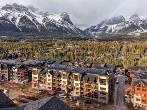 103-905 Spring Creek Drive, Canmore, AB - Outdoor With View