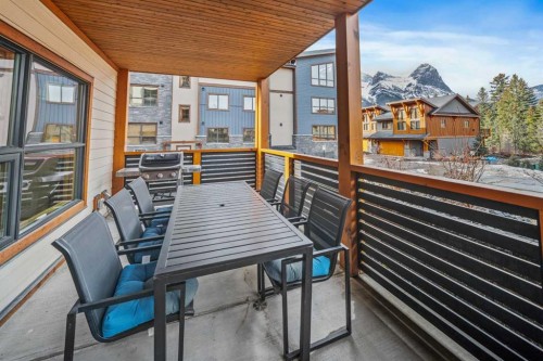 103-905 Spring Creek Drive, Canmore, AB - Outdoor With Deck Patio Veranda With Exterior