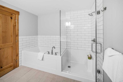 103-905 Spring Creek Drive, Canmore, AB - Indoor Photo Showing Bathroom