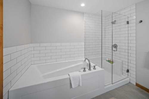 103-905 Spring Creek Drive, Canmore, AB - Indoor Photo Showing Bathroom