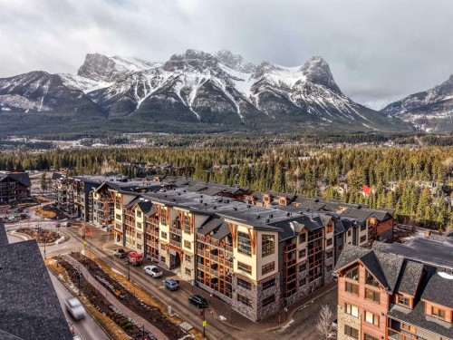 103-905 Spring Creek Drive, Canmore, AB - Outdoor With View