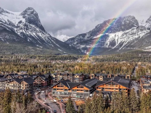 103-905 Spring Creek Drive, Canmore, AB - Outdoor With View