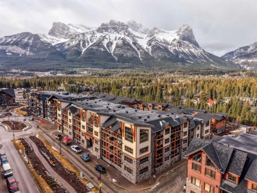 103-905 Spring Creek Drive, Canmore, AB - Outdoor With View