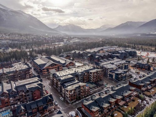 103-905 Spring Creek Drive, Canmore, AB - Outdoor With View