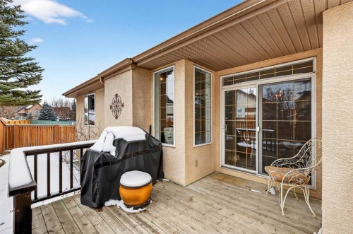 51 Cranleigh Gardens Se, Calgary, AB - Outdoor With Deck Patio Veranda With Exterior