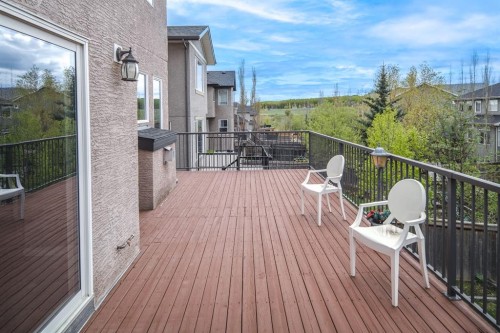 105 Aspen Stone Road Sw, Calgary, AB - Outdoor With Deck Patio Veranda With Exterior
