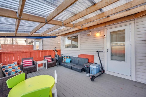 207 Elgin Meadows Gardens Se, Calgary, AB - Outdoor With Deck Patio Veranda With Exterior