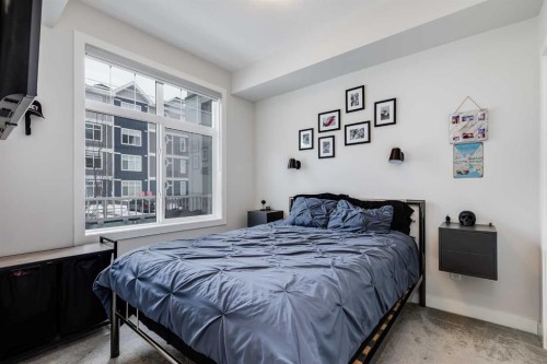 102-500 Auburn Meadows Common Se, Calgary, AB - Indoor Photo Showing Bedroom