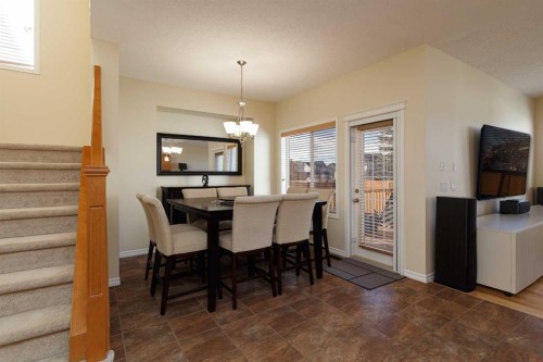 116 Rainbow Falls Grove, Chestermere, AB - Indoor Photo Showing Dining Room