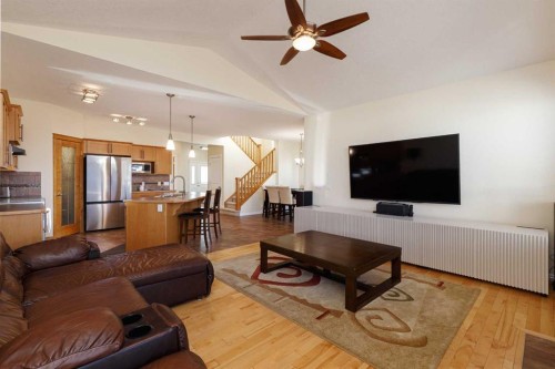 116 Rainbow Falls Grove, Chestermere, AB - Indoor Photo Showing Living Room