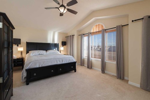 116 Rainbow Falls Grove, Chestermere, AB - Indoor Photo Showing Bedroom