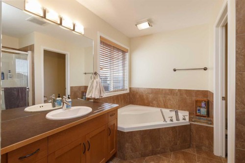 116 Rainbow Falls Grove, Chestermere, AB - Indoor Photo Showing Bathroom