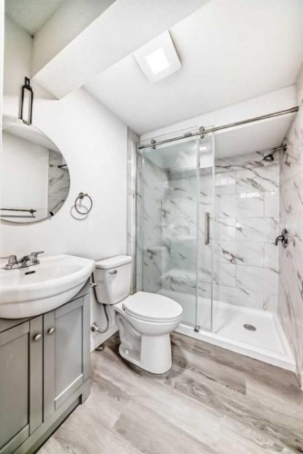 65-6100 4 Avenue Ne, Calgary, AB - Indoor Photo Showing Bathroom