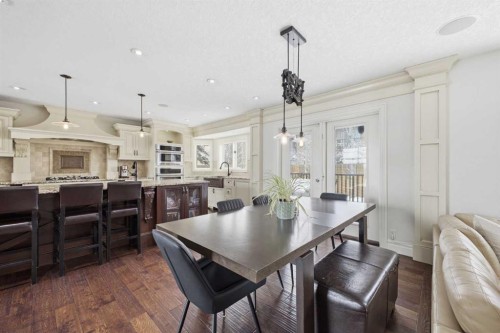 23 Deermoss Place Se, Calgary, AB - Indoor Photo Showing Dining Room