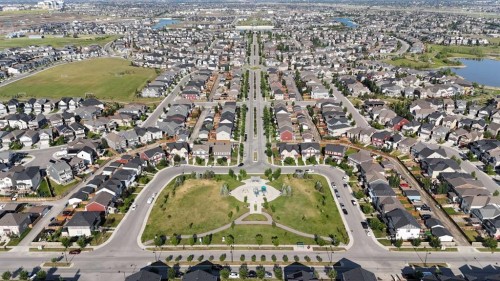 15 Masters Square Se, Calgary, AB - Outdoor With Body Of Water With View