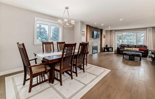 56 Patterson Crescent Sw, Calgary, AB - Indoor Photo Showing Dining Room