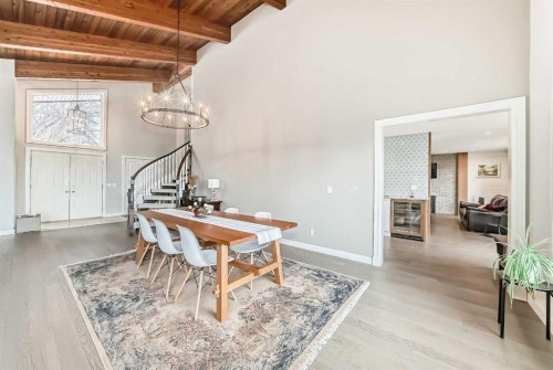 56 Patterson Crescent Sw, Calgary, AB - Indoor Photo Showing Dining Room
