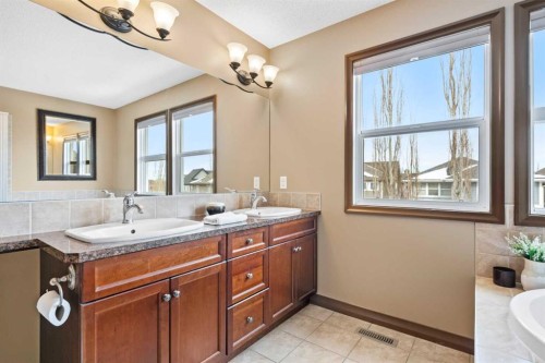 140 Mahogany Terrace Se, Calgary, AB - Indoor Photo Showing Bathroom