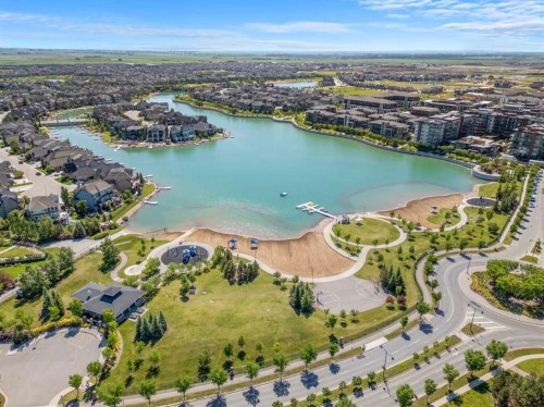 140 Mahogany Terrace Se, Calgary, AB - Outdoor With Body Of Water With View