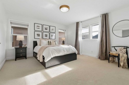 161 Mahogany Square Se, Calgary, AB - Indoor Photo Showing Bedroom