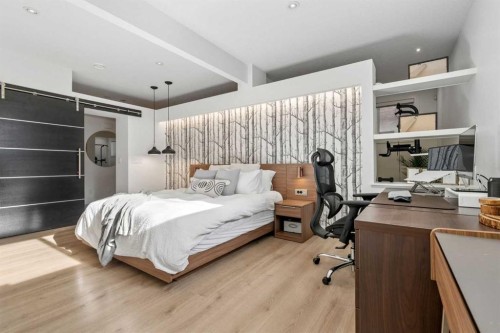 161 Mahogany Square Se, Calgary, AB - Indoor Photo Showing Office