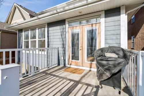 161 Mahogany Square Se, Calgary, AB - Outdoor With Deck Patio Veranda With Exterior