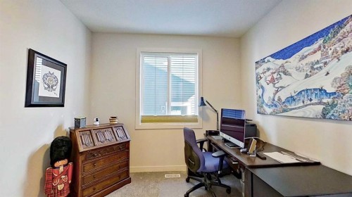 163 Sundown Crescent, Cochrane, AB - Indoor Photo Showing Office