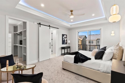 102 South Shore Road, Chestermere, AB - Indoor Photo Showing Bedroom